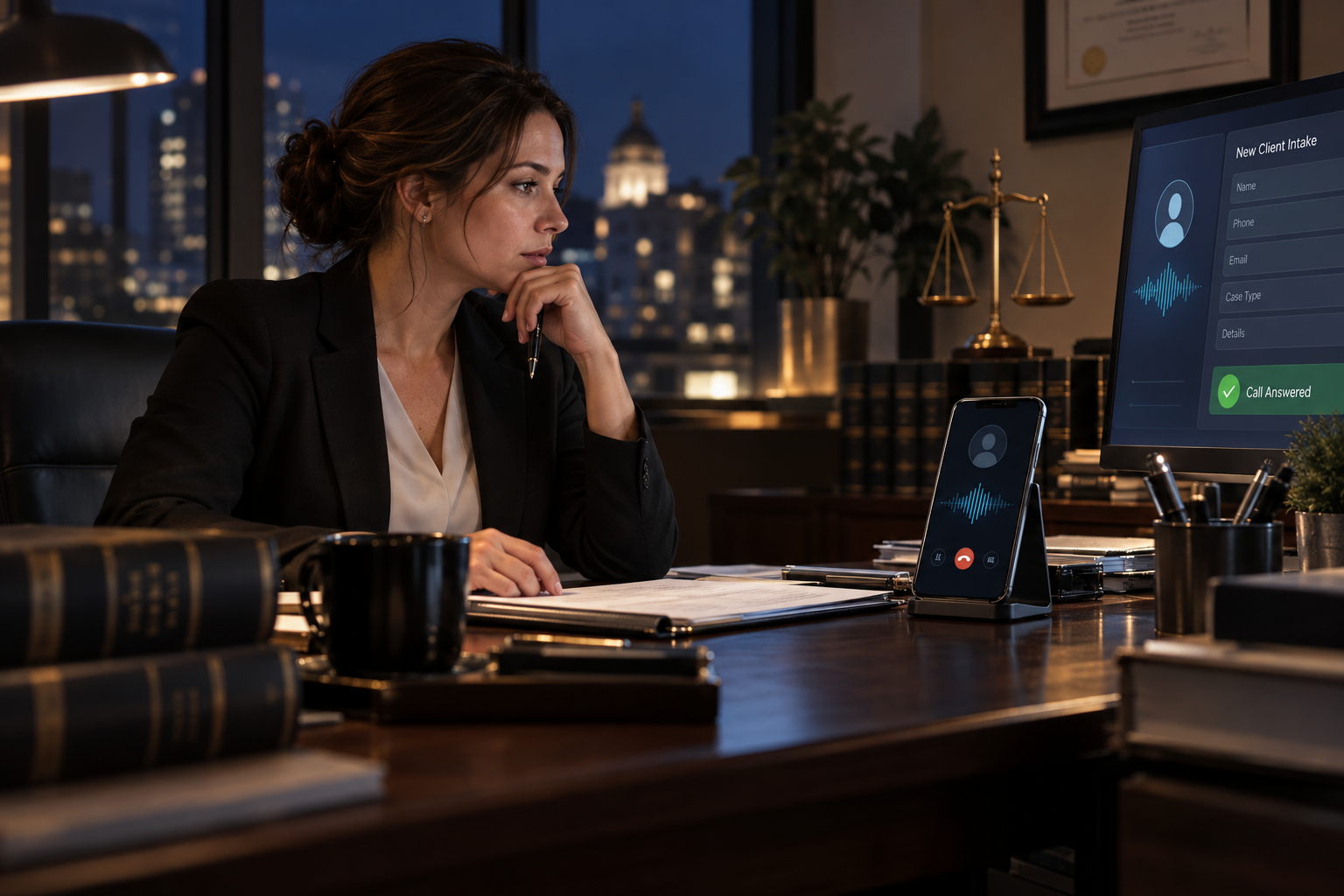 After-Hours Legal Intake: How AI Voice Agents Help Law Firms Respond Faster