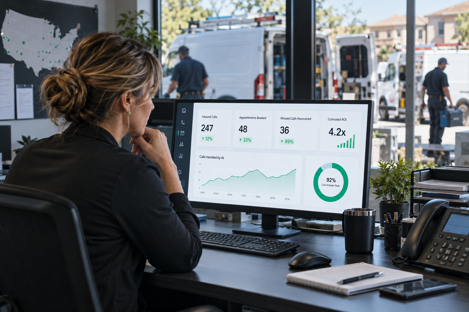 How to Calculate AI Voice Agent ROI for Home Service Companies