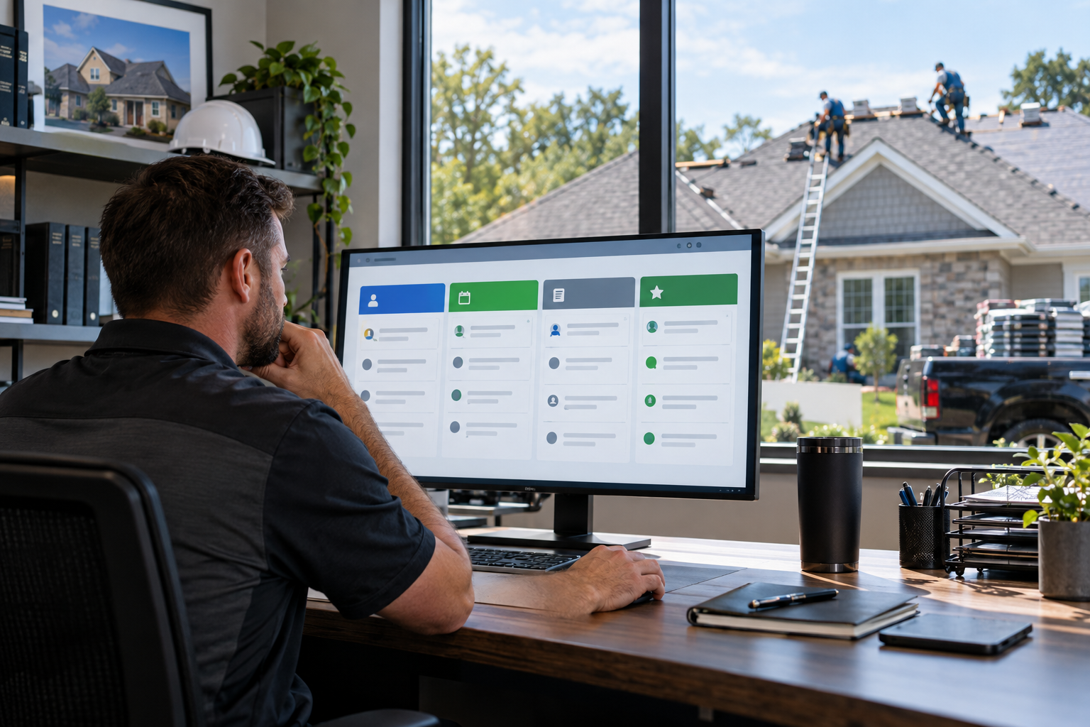 Marketing Automation for Roofing Companies: Follow-Up, Estimates and Reviews